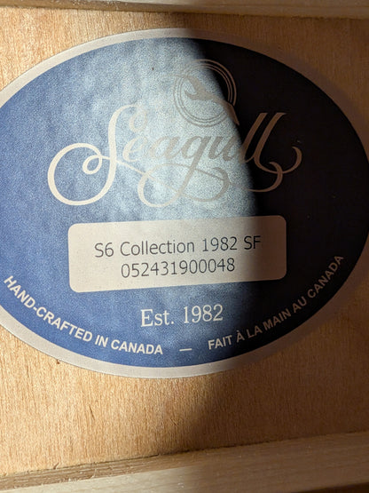 Seagull S6 Collection 1982 Dreadnought Acoustic Guitar (Used)