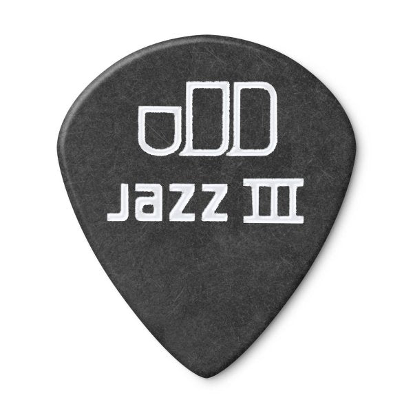 Dunlop Tortex Pitch Black Jazz III Guitar 1.14mm Picks