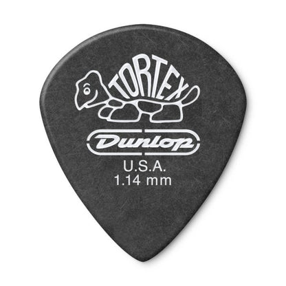 Dunlop Tortex Pitch Black Jazz III Guitar 1.14mm Picks