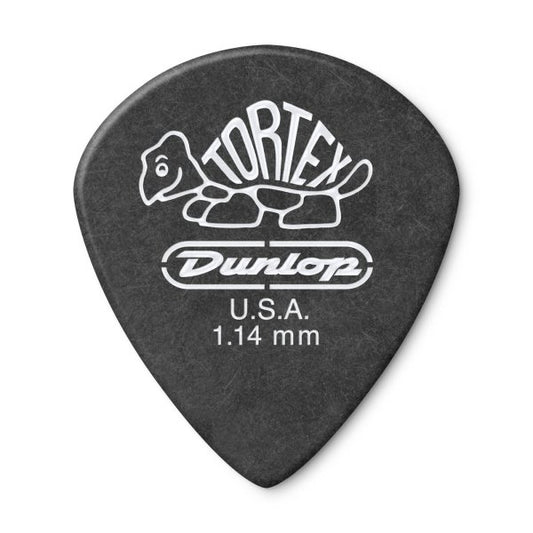 Dunlop Tortex Pitch Black Jazz III Guitar 1.14mm Picks