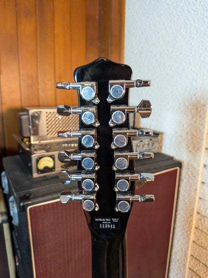 Danelectro '59 12-String Electric Guitar w/NOS Lipstick Pickups - Black (B-Stock)