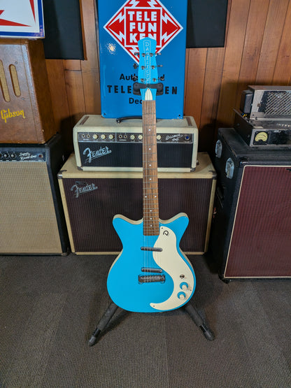 Danelectro '59M NOS+ Semi-Hollow Electric Guitar - Baby Blue (B-Stock)