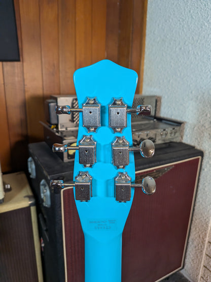 Danelectro '59M NOS+ Semi-Hollow Electric Guitar - Baby Blue (B-Stock)