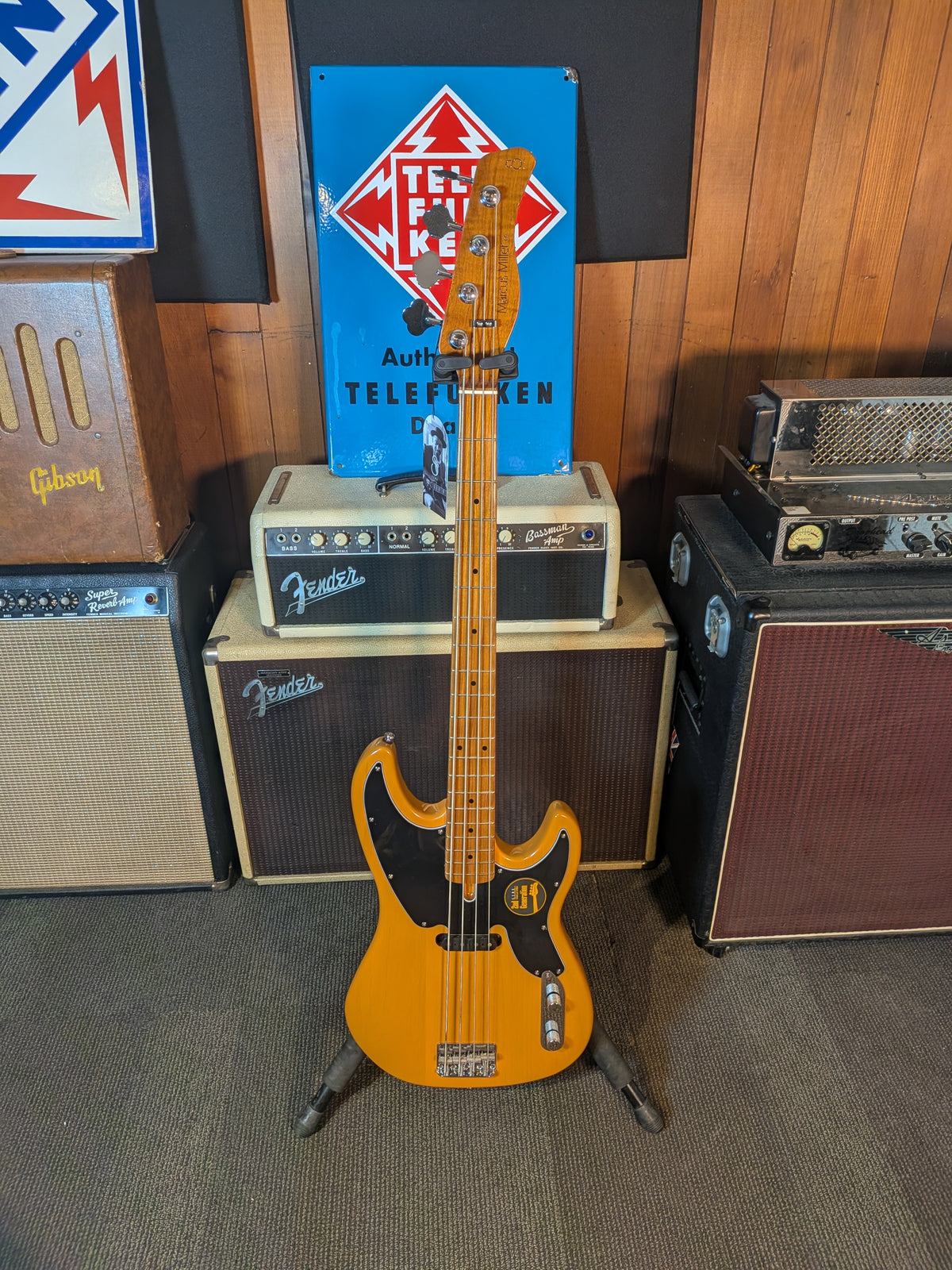 Sire Marcus Miller D5 4-String Passive Electric Bass Guitar -  Butterscotch Blonde (B-Stock)