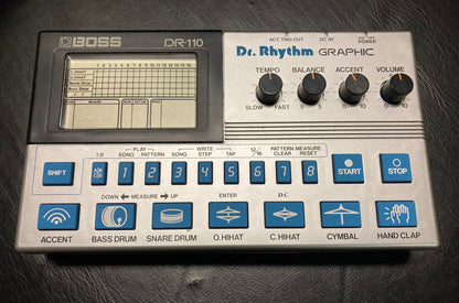 Boss Dr. Rhythm Graphic DR-110 Drum Machine (Used)