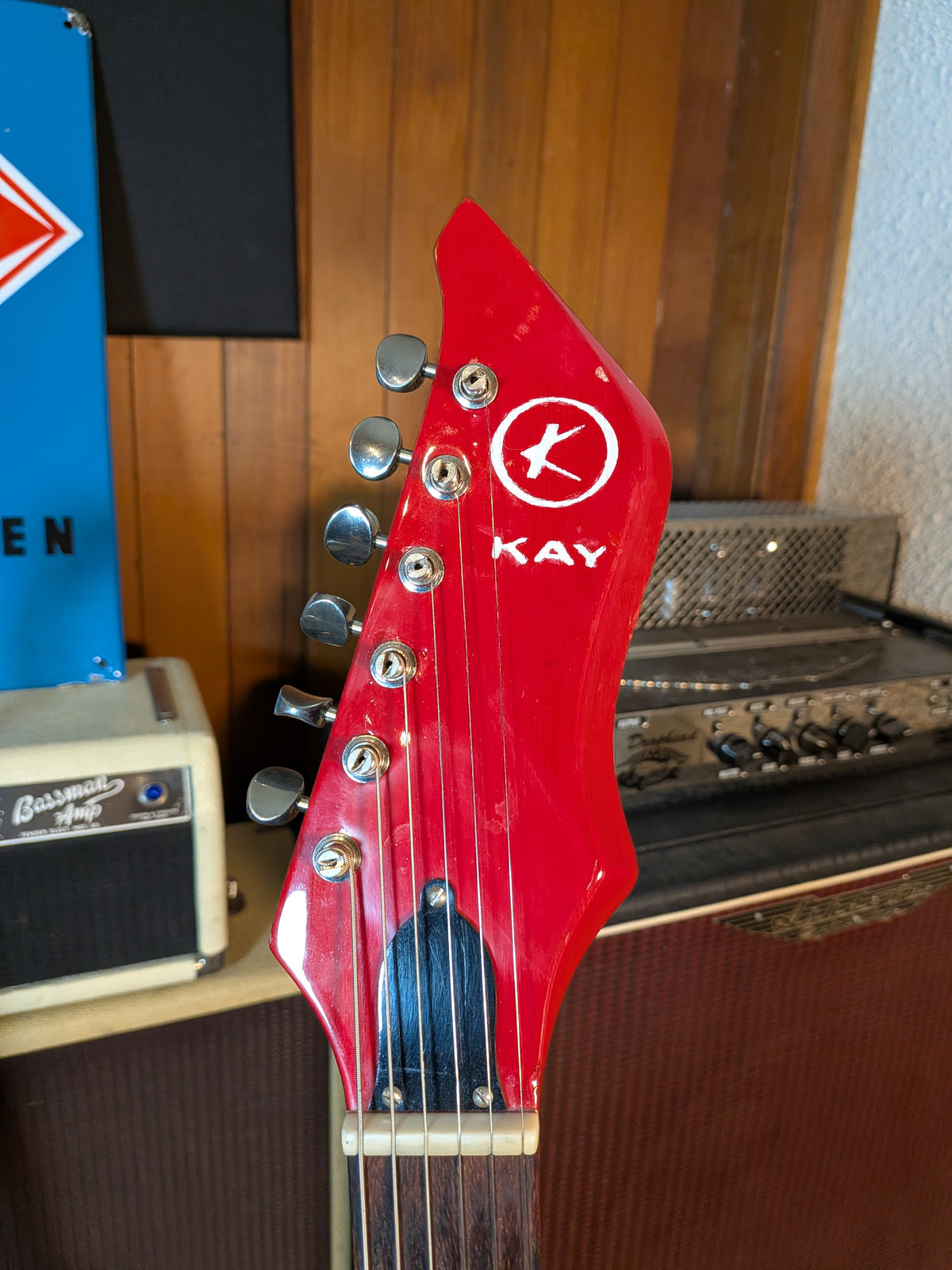 Kay K571 Speed Demon Hollow Body Electric Guitar w/Case (1961-1965)