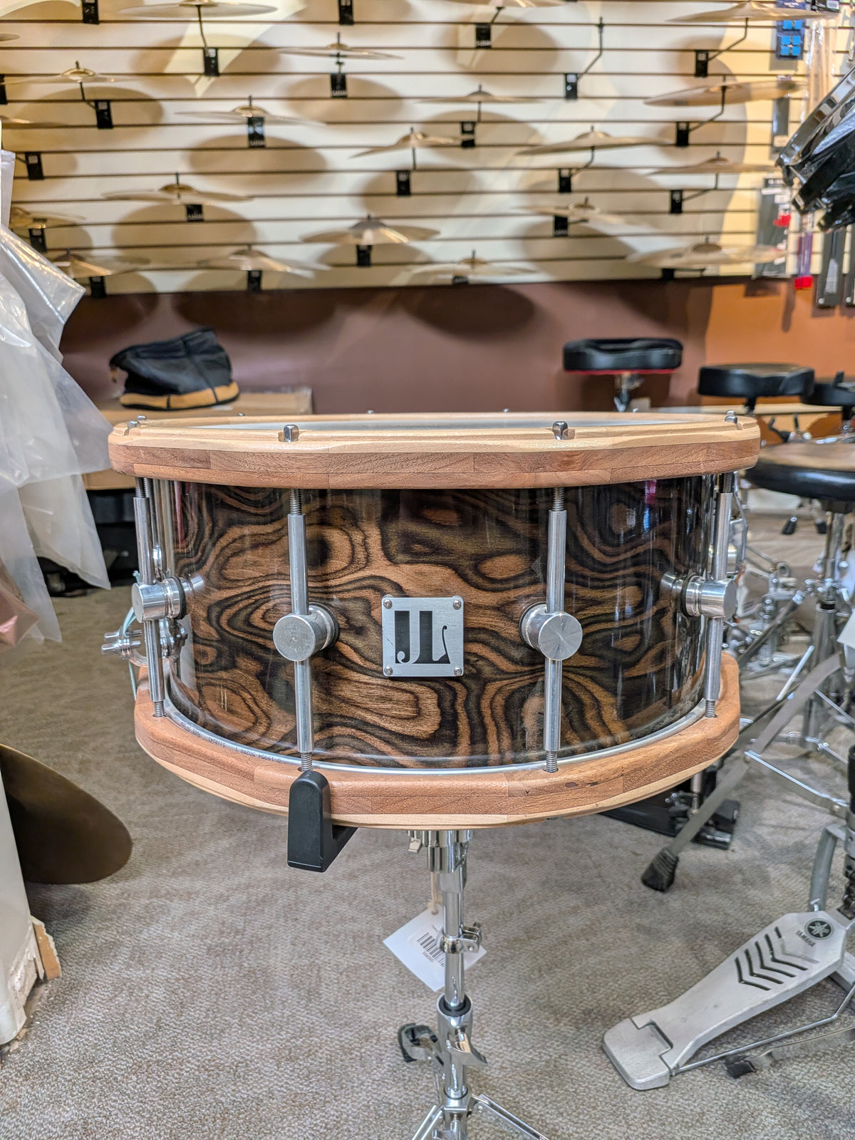 14"x7" Maple Snare Drum w/Wood Hoops (Used)