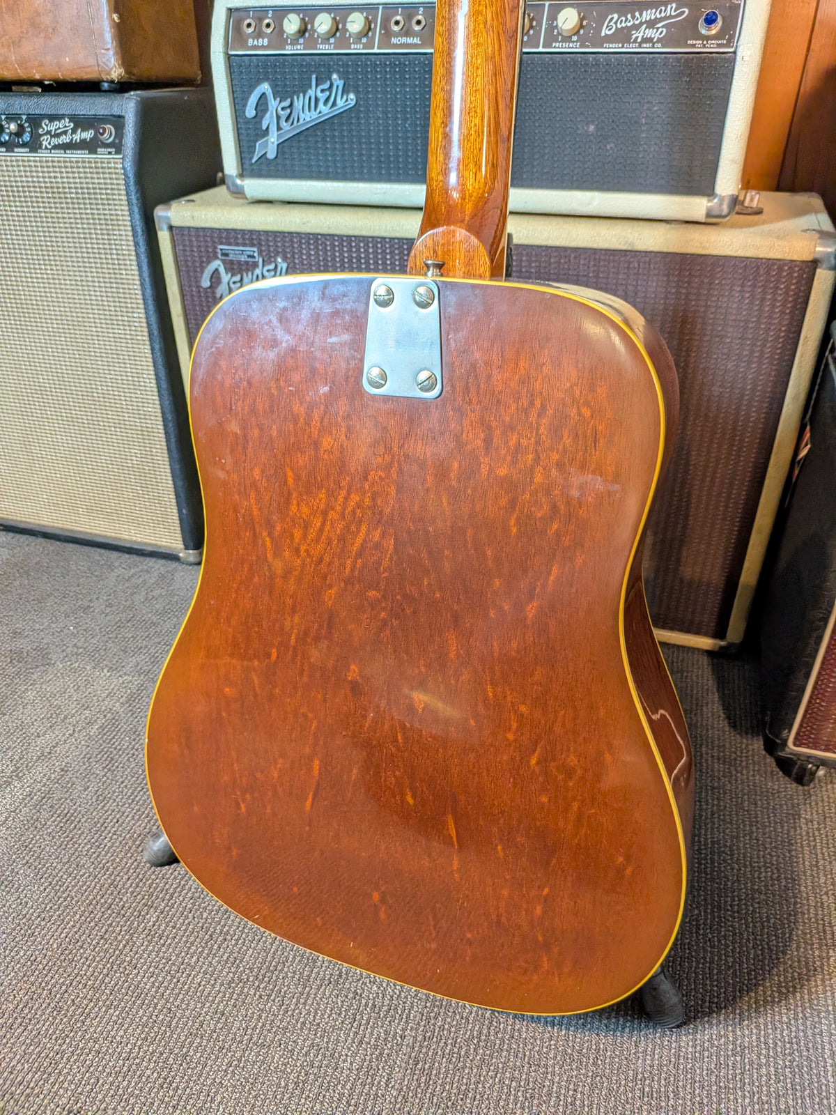 Eko Ranger 12 Electra 12-String Acoustic/Electric Guitar w/Case - Natural (1970's)