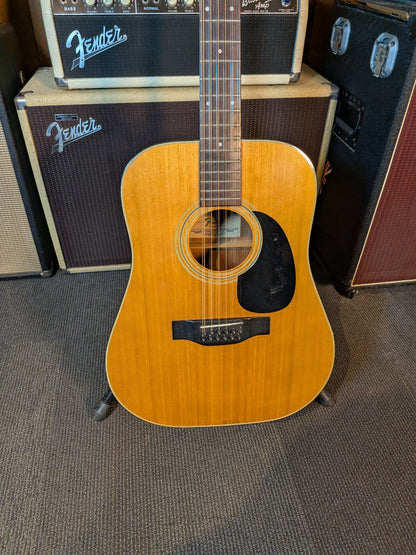 Fender F-5-12 12 String Acoustic Guitar w/Case (Late 1970's - Early 1980's)