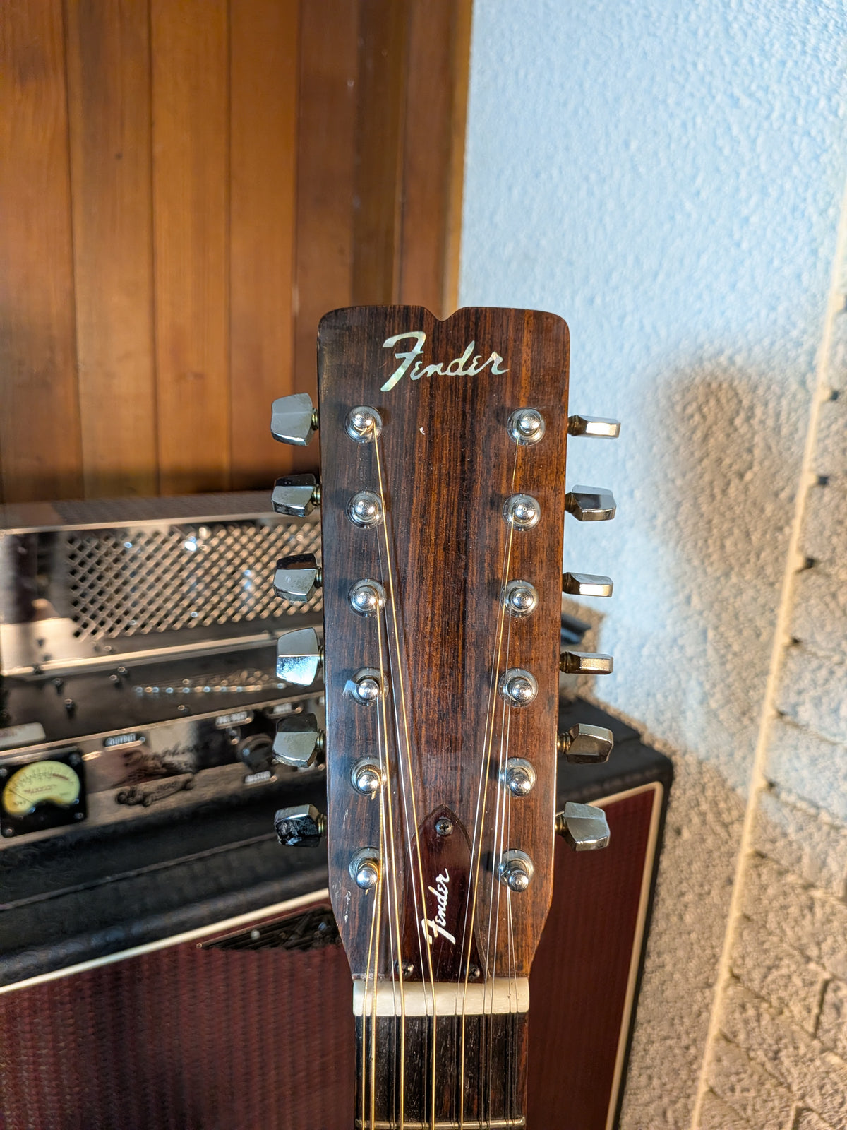 Fender F-5-12 12 String Acoustic Guitar w/Case (Late 1970's - Early 1980's)