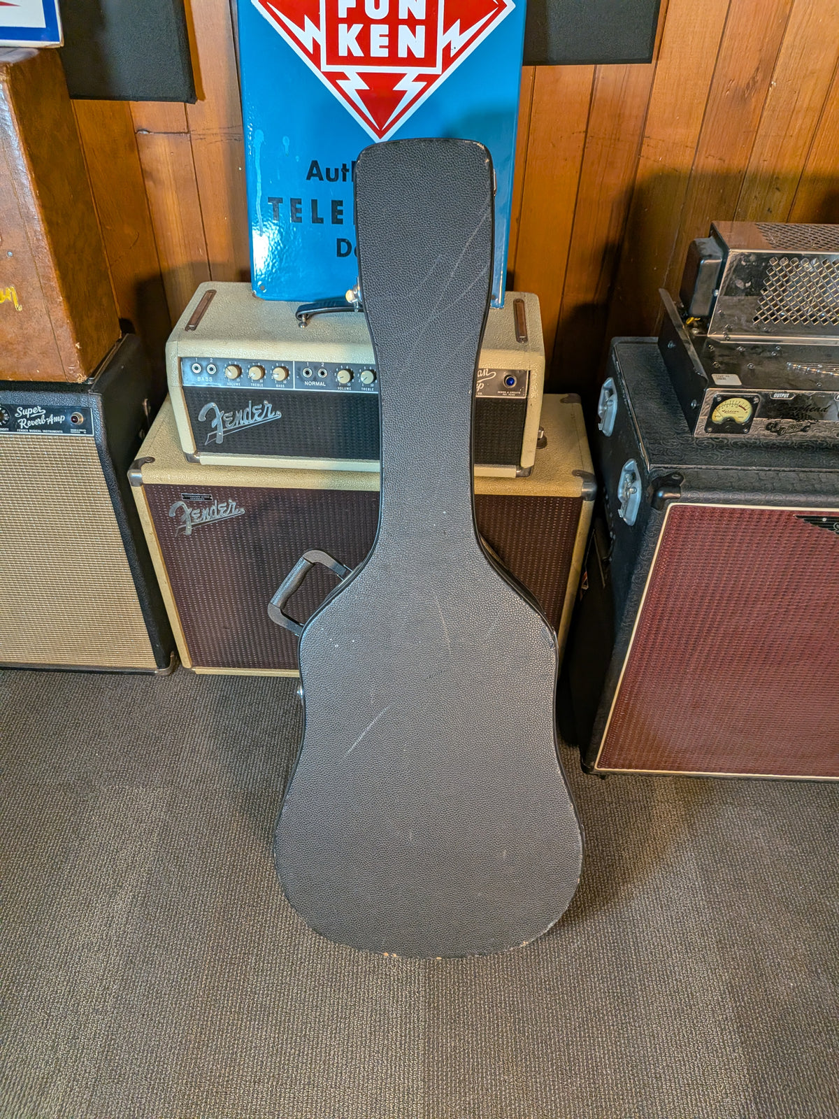 Fender F-5-12 12 String Acoustic Guitar w/Case (Late 1970's - Early 1980's)