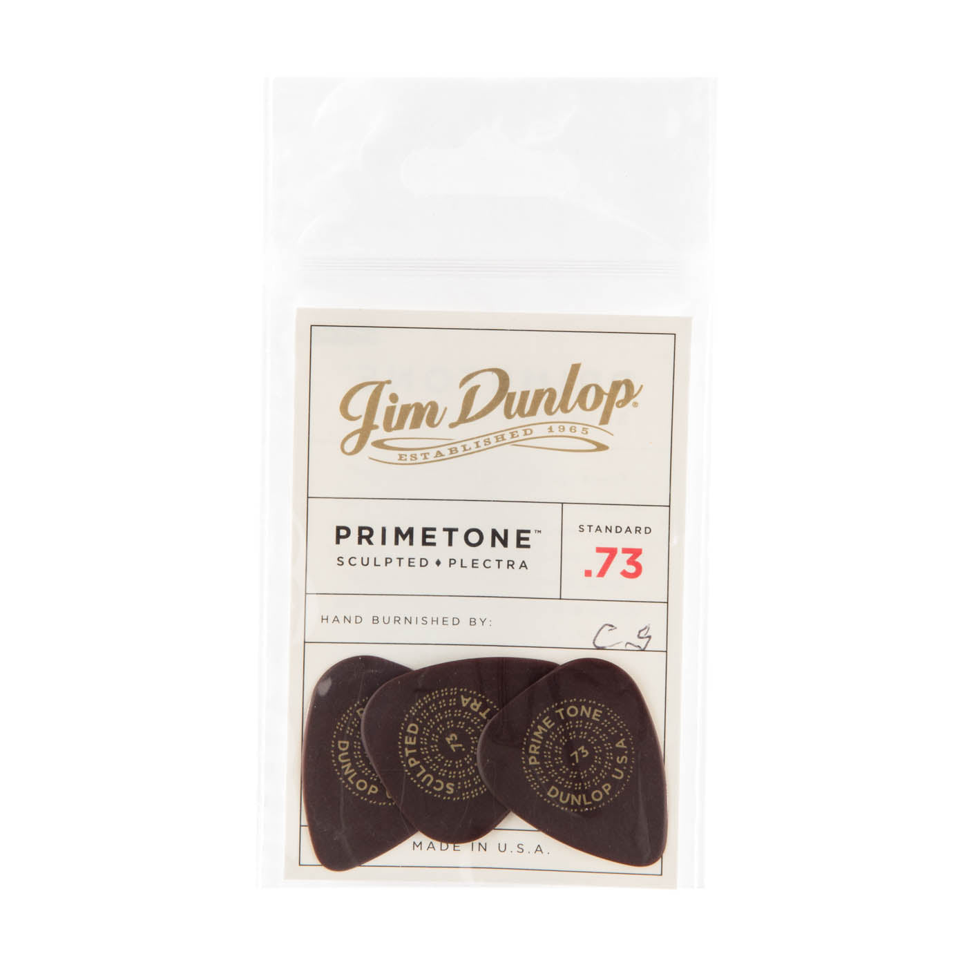 Dunlop .73mm Primetone® Standard Guitar Picks (3/Pack)