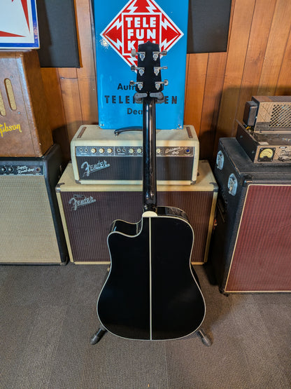 Takamine GD34CE Acoustic Electric Guitar w/Gig Bag - Gloss Black (B-Stock)