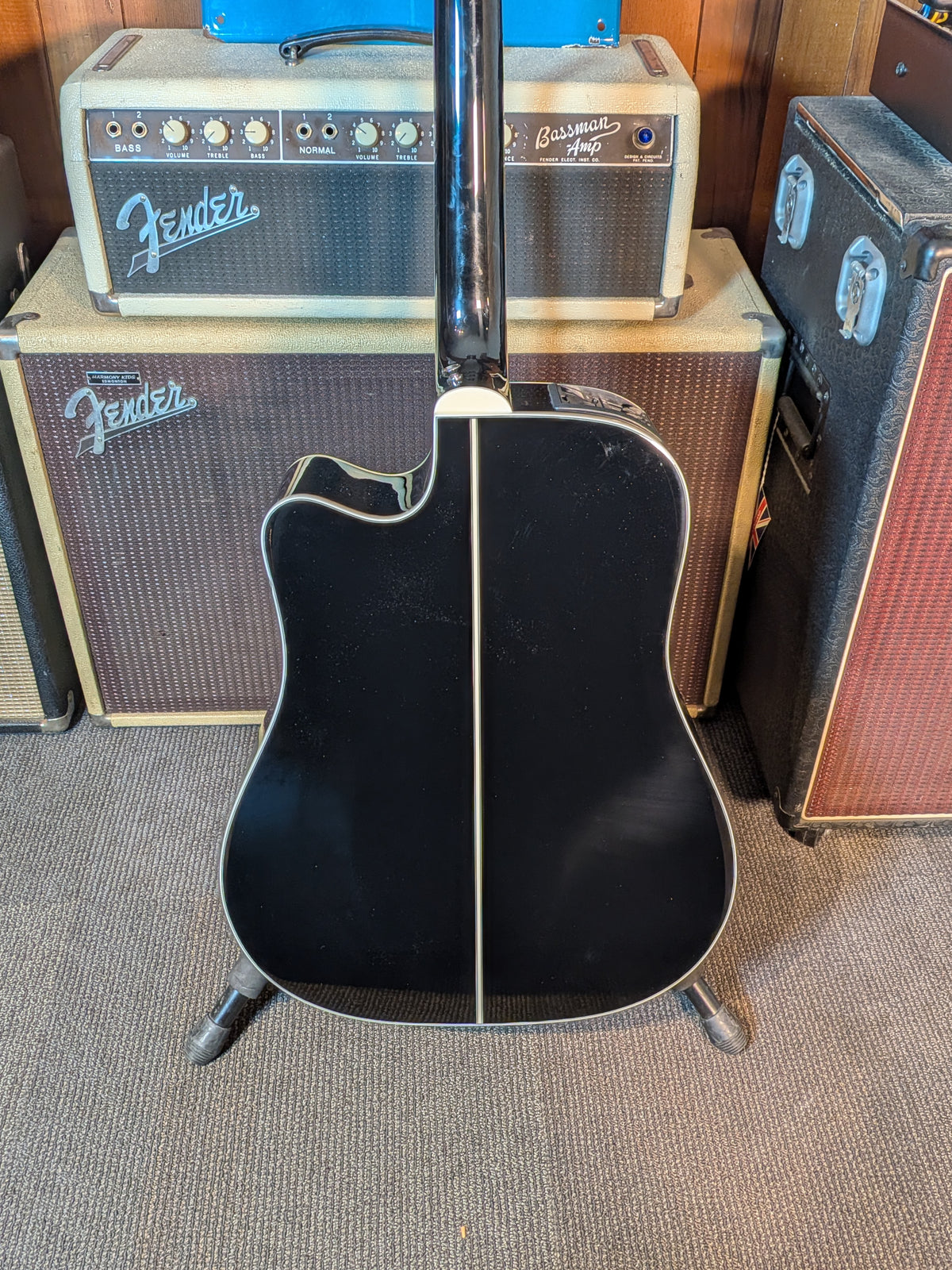 Takamine GD34CE Acoustic Electric Guitar w/Gig Bag - Gloss Black (B-Stock)