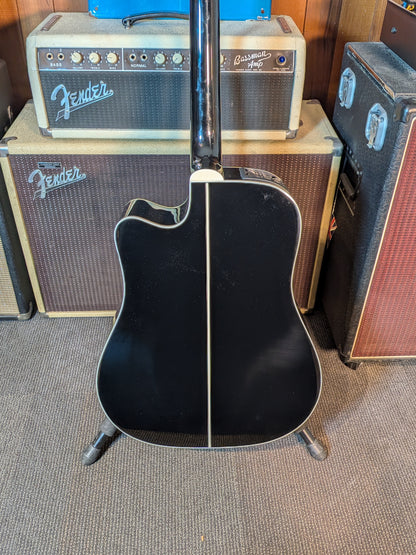 Takamine GD34CE Acoustic Electric Guitar w/Gig Bag - Gloss Black (B-Stock)