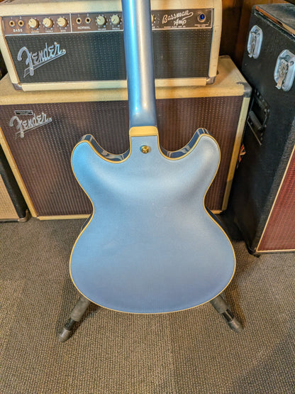 Ibanez Artcore Expressionist AS83 Semi-Hollow Eletric Guitar w/Case - Steel Blue (2018)