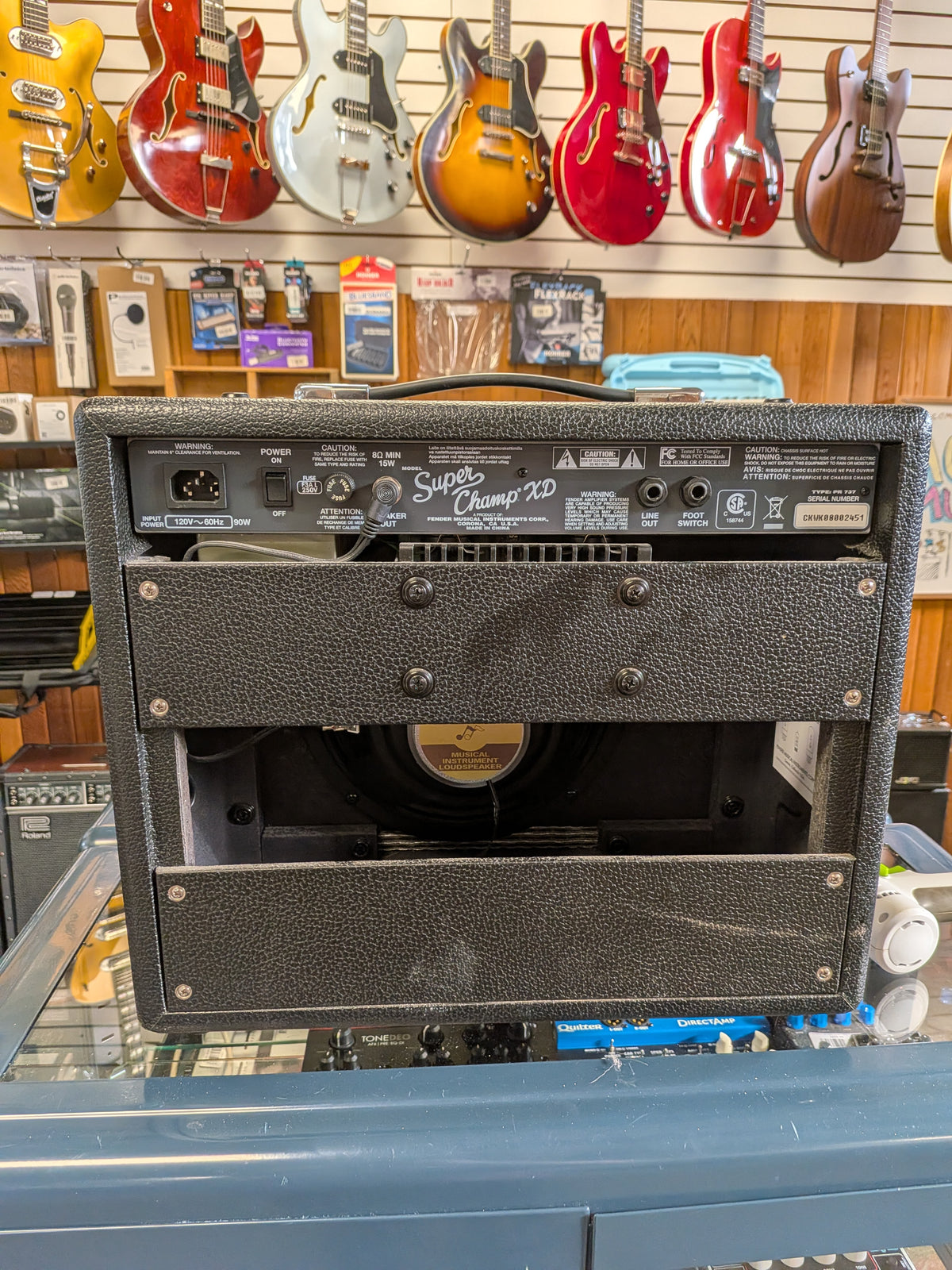 Fender Super Champ XD 1x10" 15w Guitar Combo Amplifier (2009)