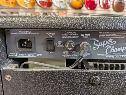 Fender Super Champ XD 1x10" 15w Guitar Combo Amplifier (2009)