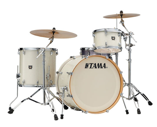 Tama Superstar Classic 3-Piece Drum Kit - Vintage White Sparkle