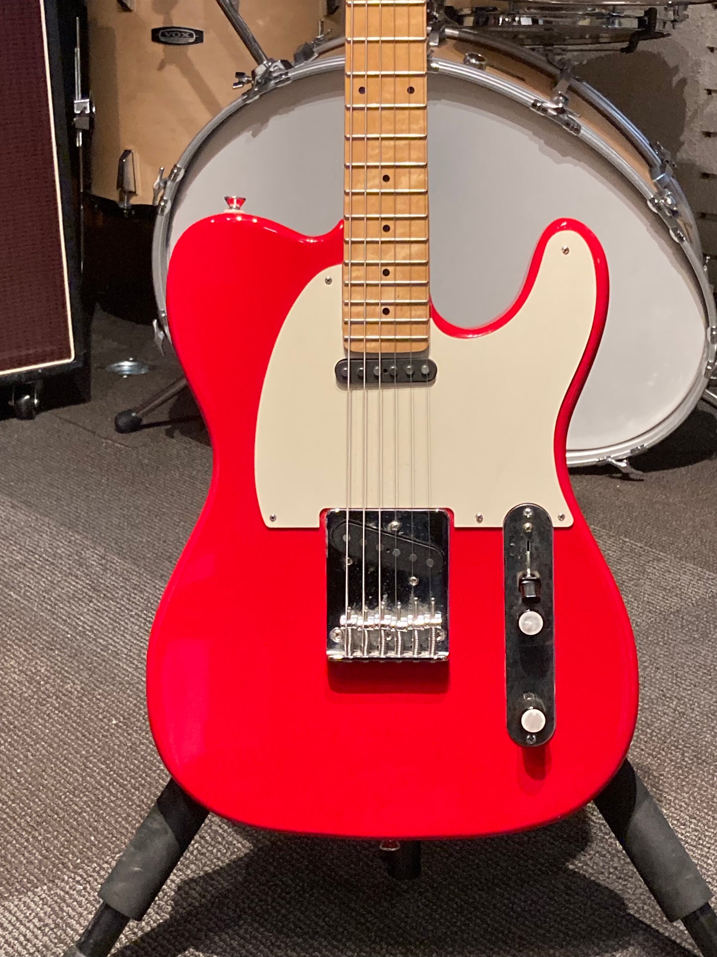 T-Style Red Partscaster Electric Guitar (Used)