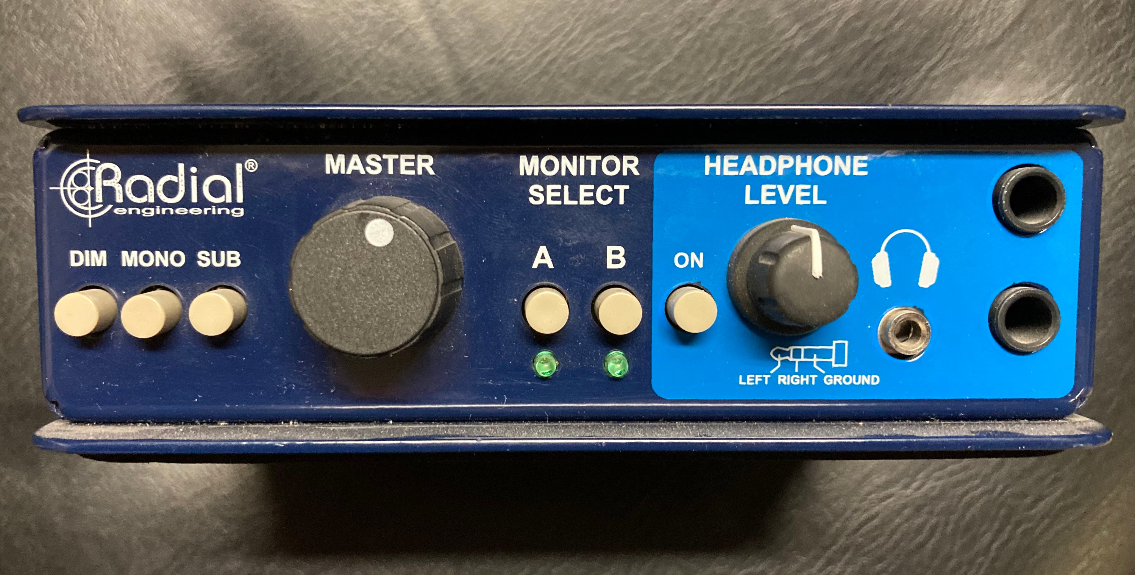 Music　MC3　(Used)　Radial　Acoustic　–　Studio　Control　Monitor　Shop