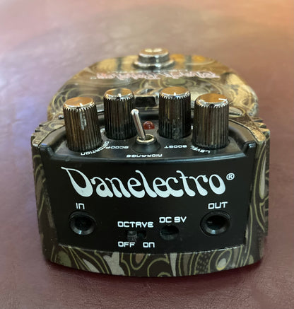 Danelectro Black Paisley Liquid Metal (Used)