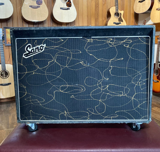Sano Dual Channel 2x12 Electric Guitar Amp (1960's)