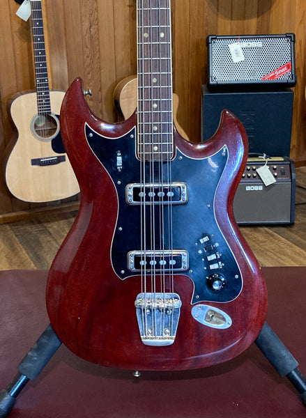 Hagstrom H8 Bass 8 String Bass Guitar w/Case (1967)