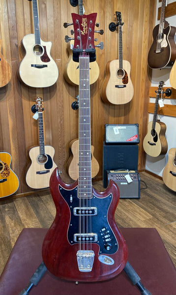 Hagstrom H8 Bass 8 String Bass Guitar w/Case (1967)