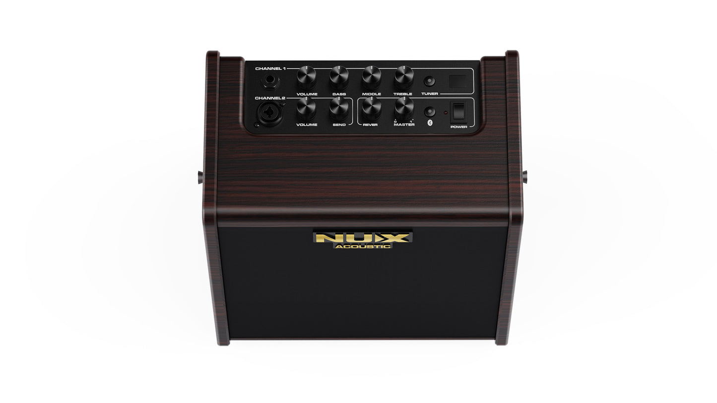 NUX AC-25 25w 1x6.5" Acoustic Instrument Amplifier w/Rechargeable Battery