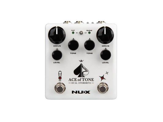 NUX Ace of Tone Dual Overdrive Pedal