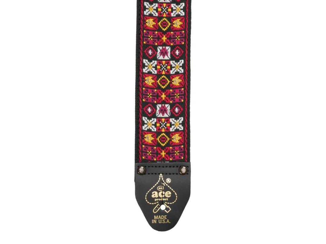 Ace Vintage Reissue Guitar Strap - X's & O's