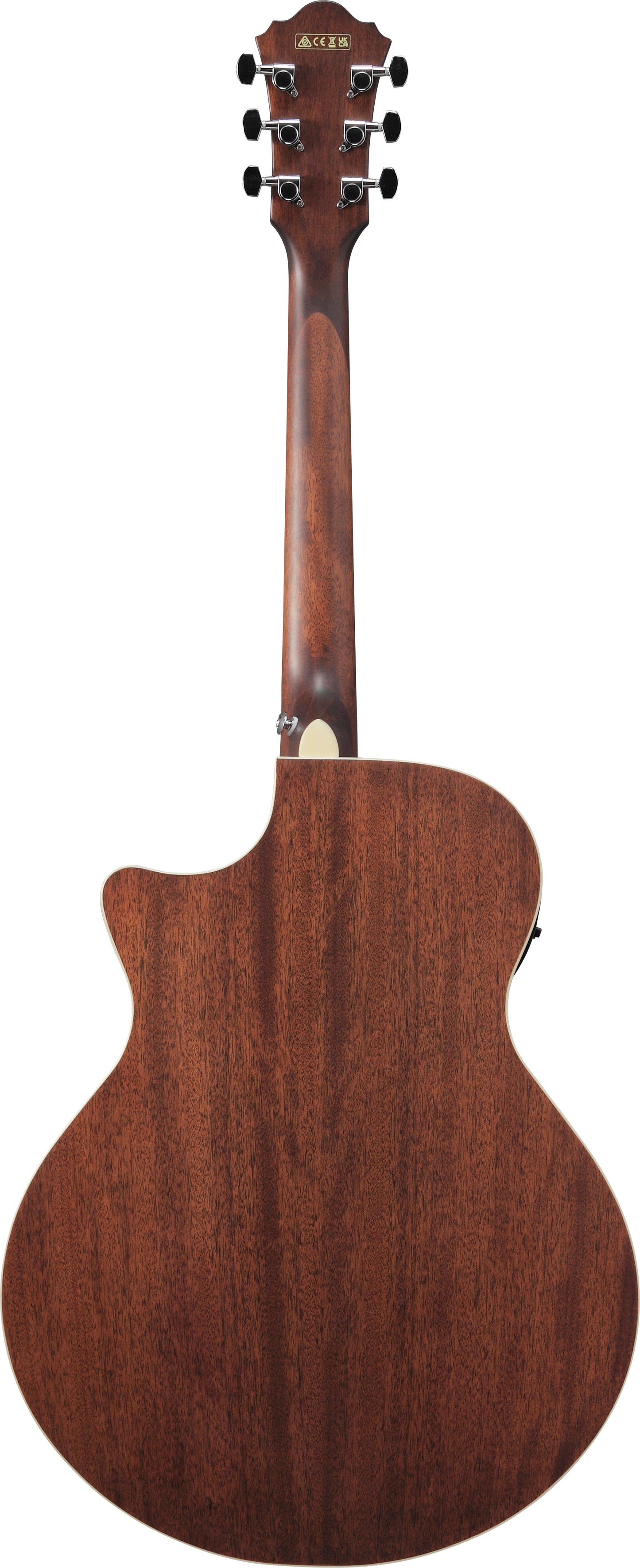 Ibanez AE100 Acoustic/Electric Guitar - Burgundy Flat