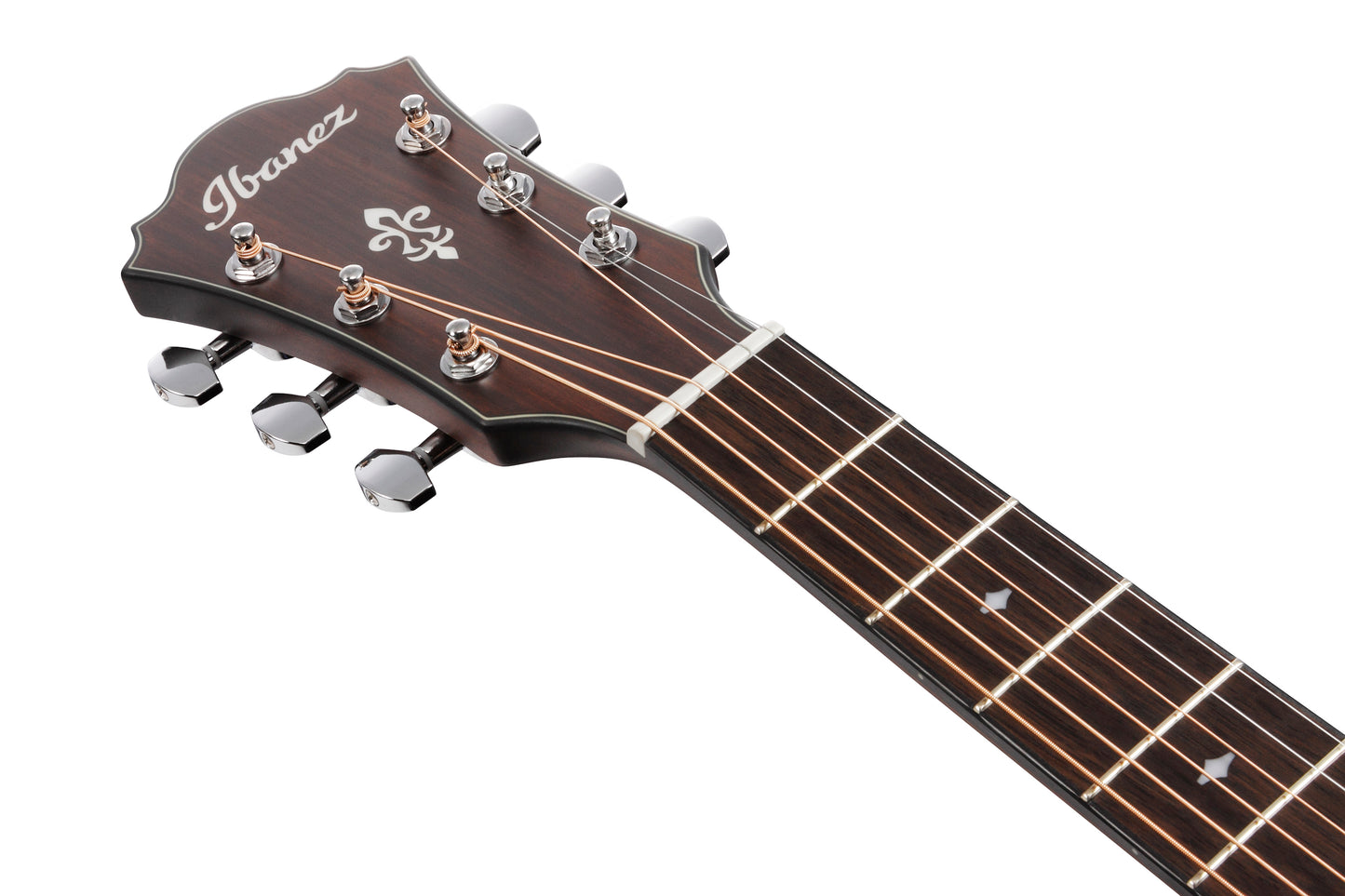 Ibanez AE100 Acoustic/Electric Guitar - Burgundy Flat