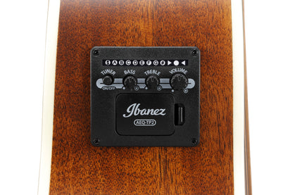 Ibanez AE100 Acoustic/Electric Guitar - Burgundy Flat