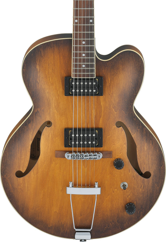 Ibanez Artcore AF55 Hollow Body Electric Guitar - Tobacco Flat