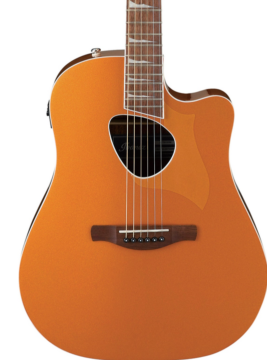 Ibanez ALT30 AltStar Acoustic/Electric Guitar - Dark Orange Metallic High Gloss