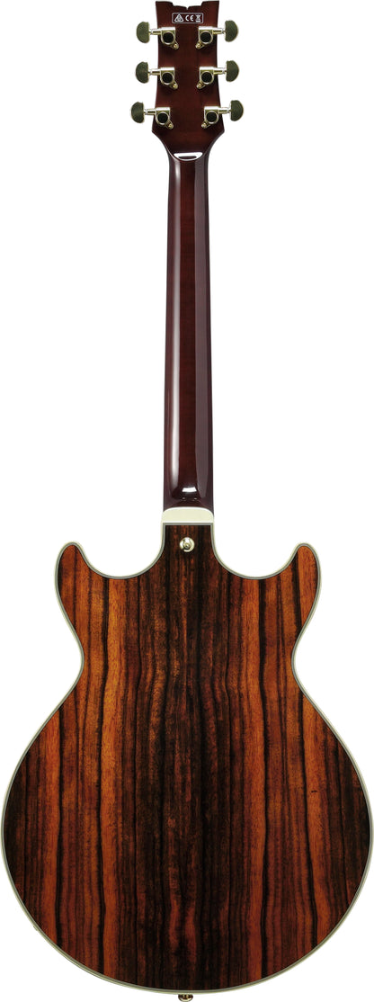 Ibanez AM93 Artcore Expressionist Macassar Ebony Semi-Hollow Body Electric Guitar -  Natural