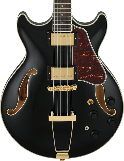 Ibanez AMH90 Artcore Expressionist Hollow Body Electric Guitar - Black