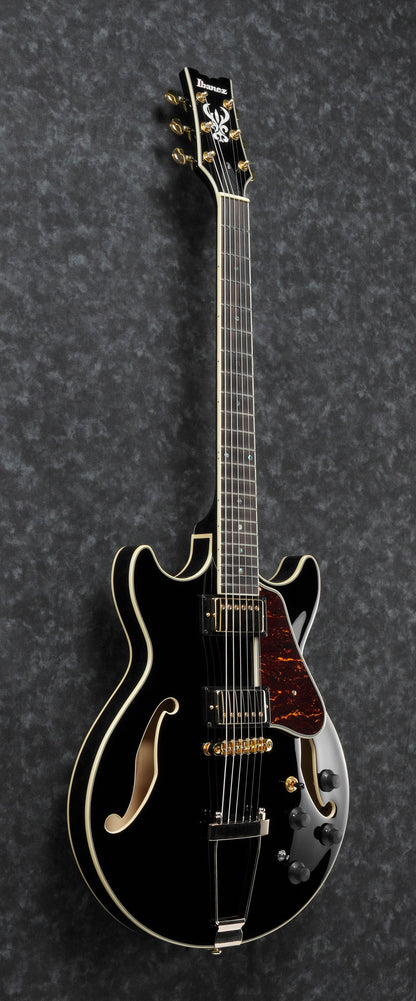 Ibanez AMH90 Artcore Expressionist Hollow Body Electric Guitar - Black
