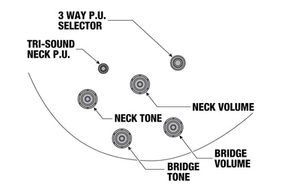 Ibanez AMH90 Artcore Expressionist Hollow Body Electric Guitar - Black