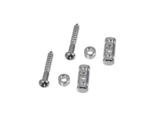 Gotoh Barrel String Guides For Guitar - Chrome, Set of 2
