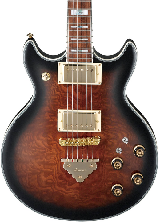 Ibanez AR325QADBS Electric Guitar - Dark Brown Sunburst