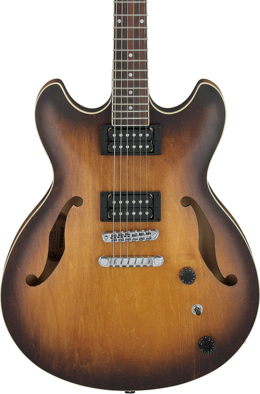 Ibanez Artcore AS53 Semi Hollow Body Electric Guitar - Tobacco Flat