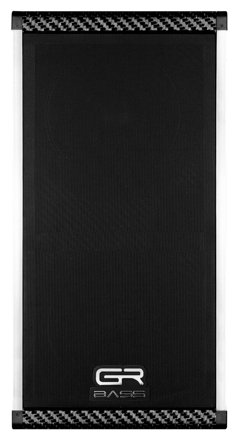 GR Bass AT 212 Slim-800 2x12" 800w Active Speaker Cabinet w/Cover