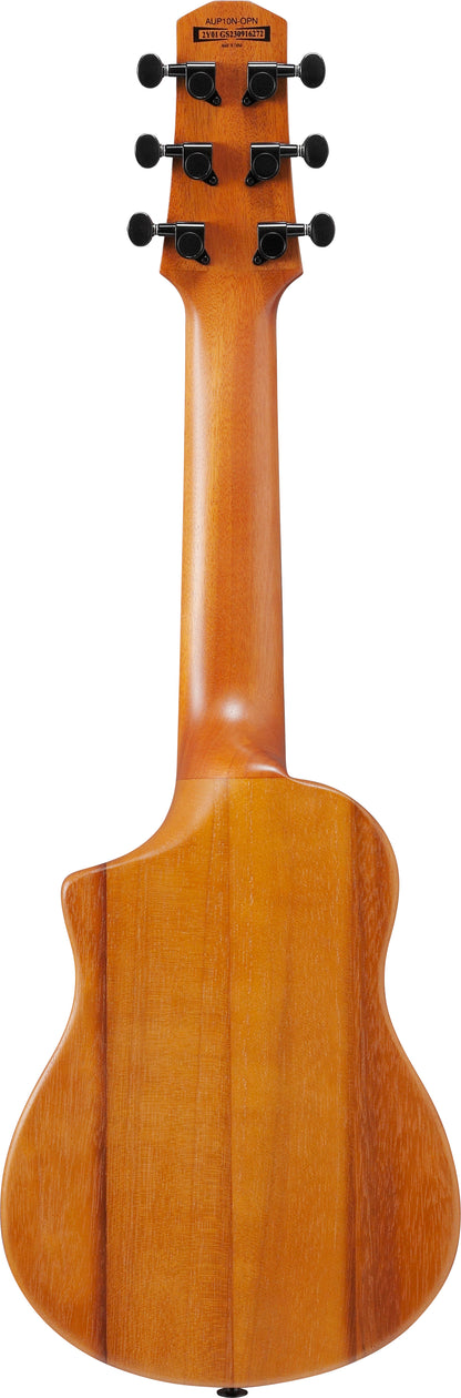 Ibanez AUP10N Compact Nylon String Guitar w/Gig Bag - Open Pore Natural