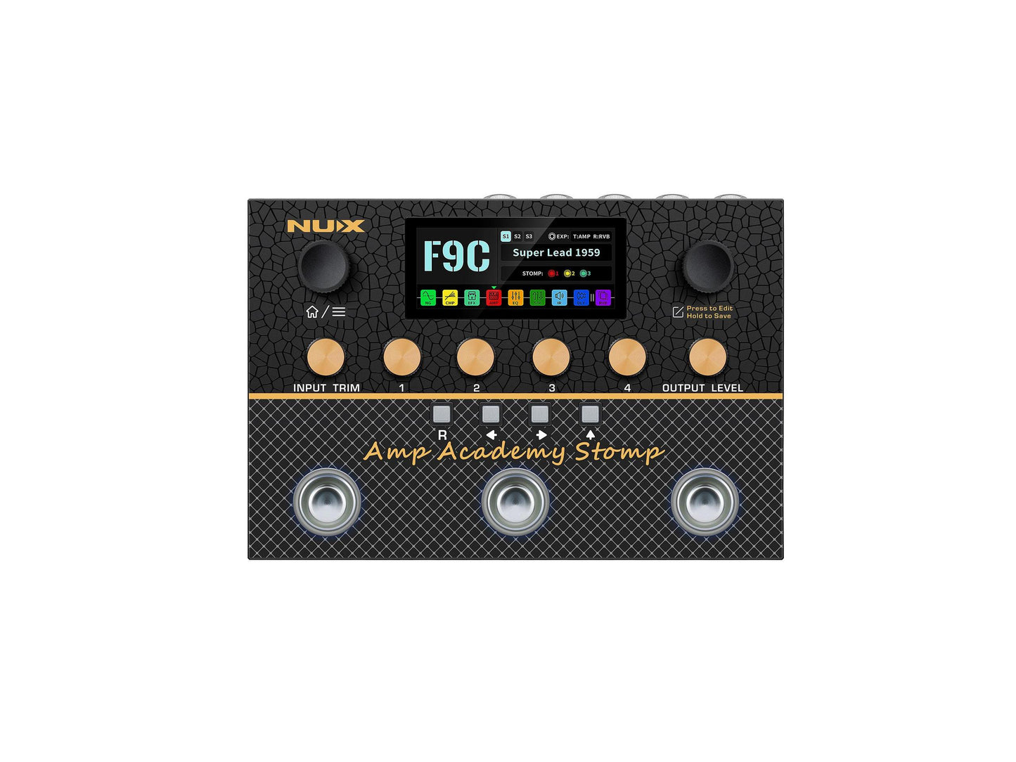 NUX Amp Academy Stomp Compact Modeler & Profiler