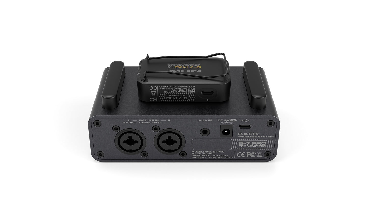 NUX B7-Pro Stereo Wireless In-Ear Monitor System