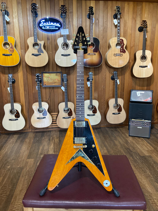 Epiphone Joe Bonamassa Signature '58 "Amos" Korina Flying V w/Case (2018)