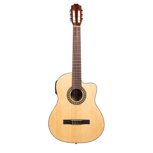Beaver Creek Full Size Electric/Acoustic Classical Guitar w/Gig Bag - Natural